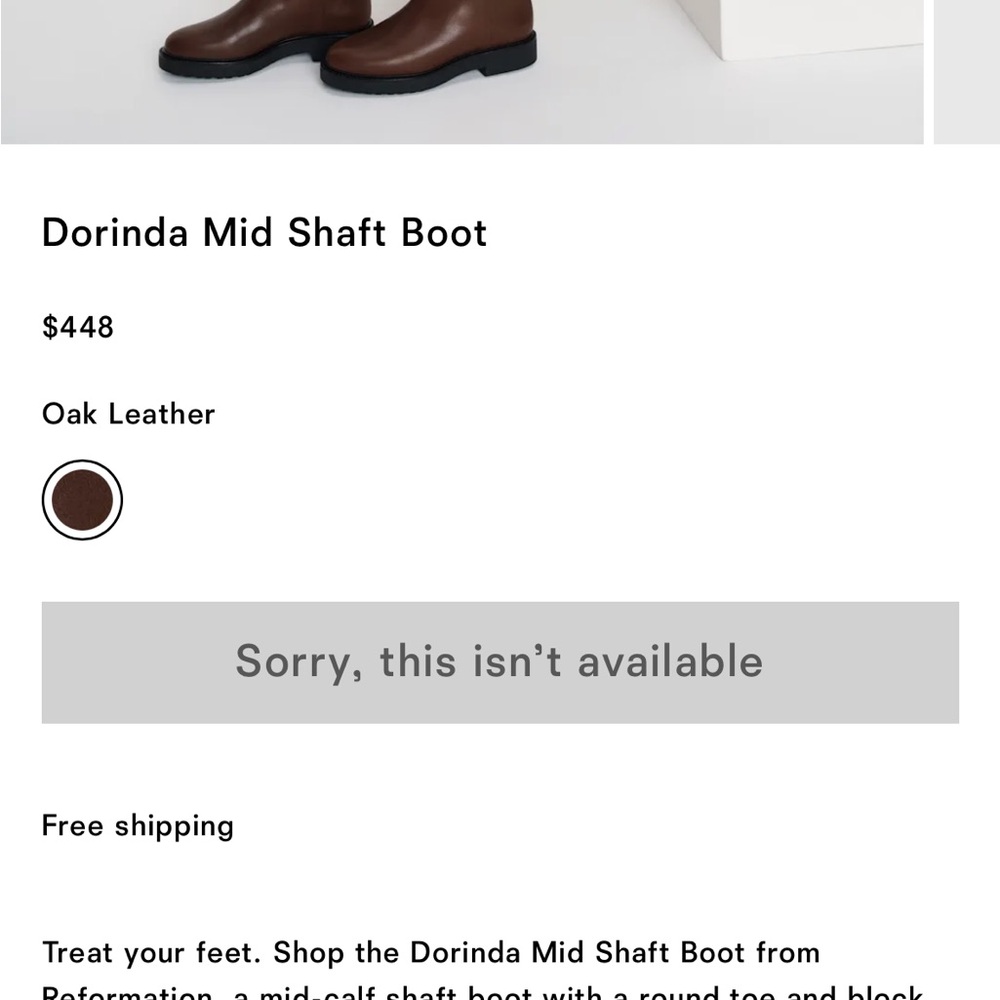 Reformation Dorinda Boots - Picture 3 of 4